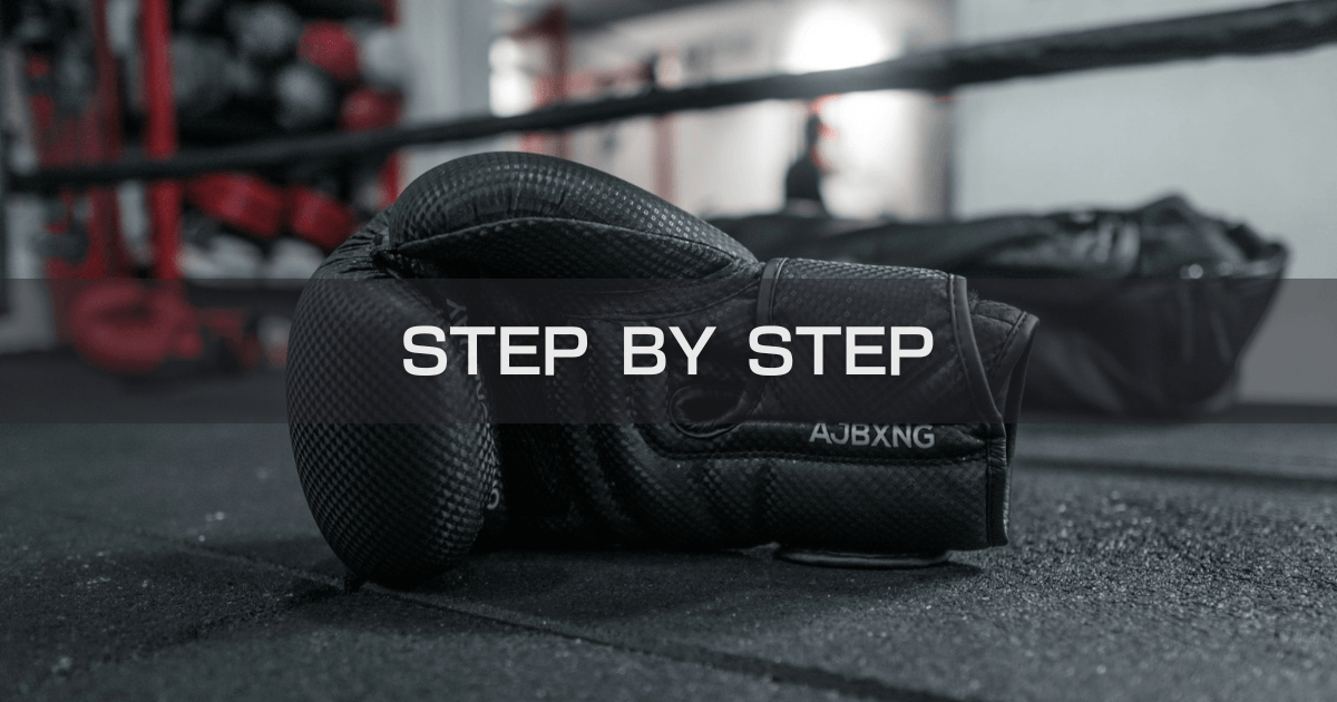 step by step